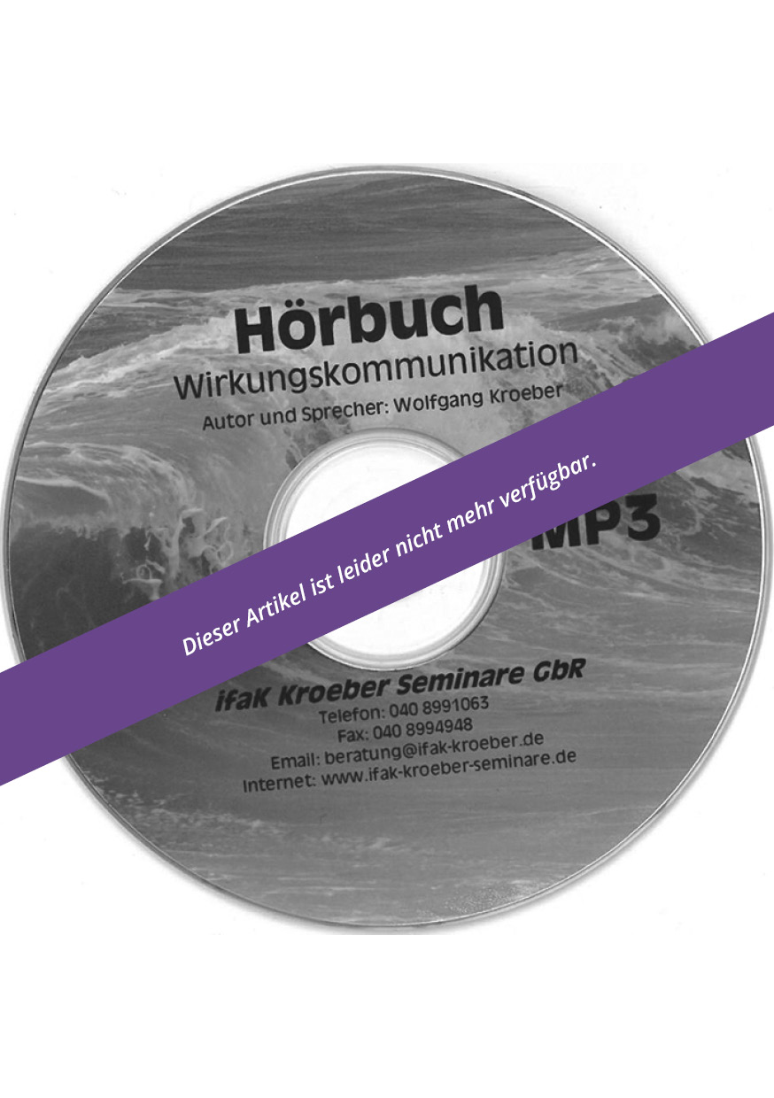 Wirkungskommunikation Hörbuch MP3-CD