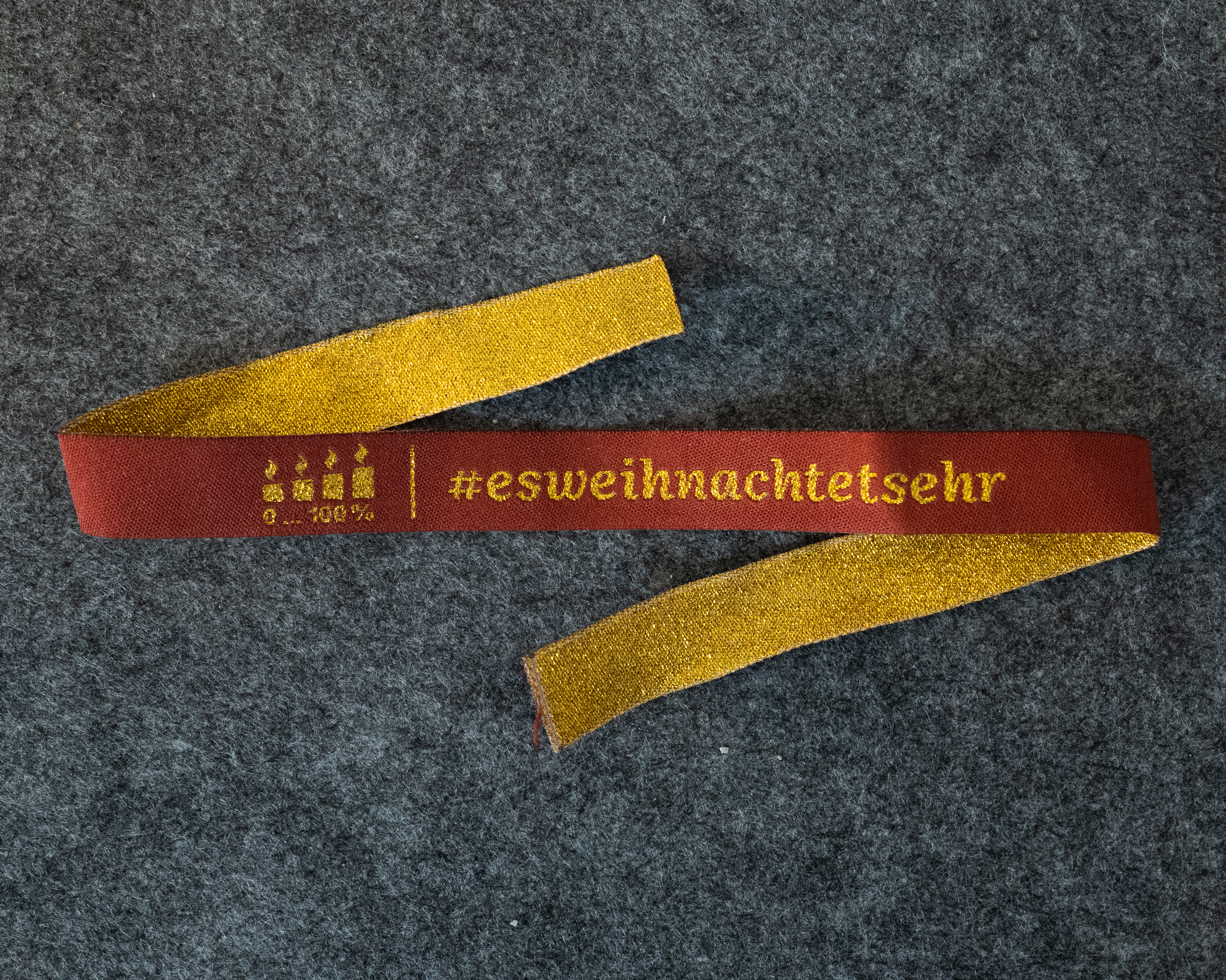 Armbändchen "esweihnachtetsehr"