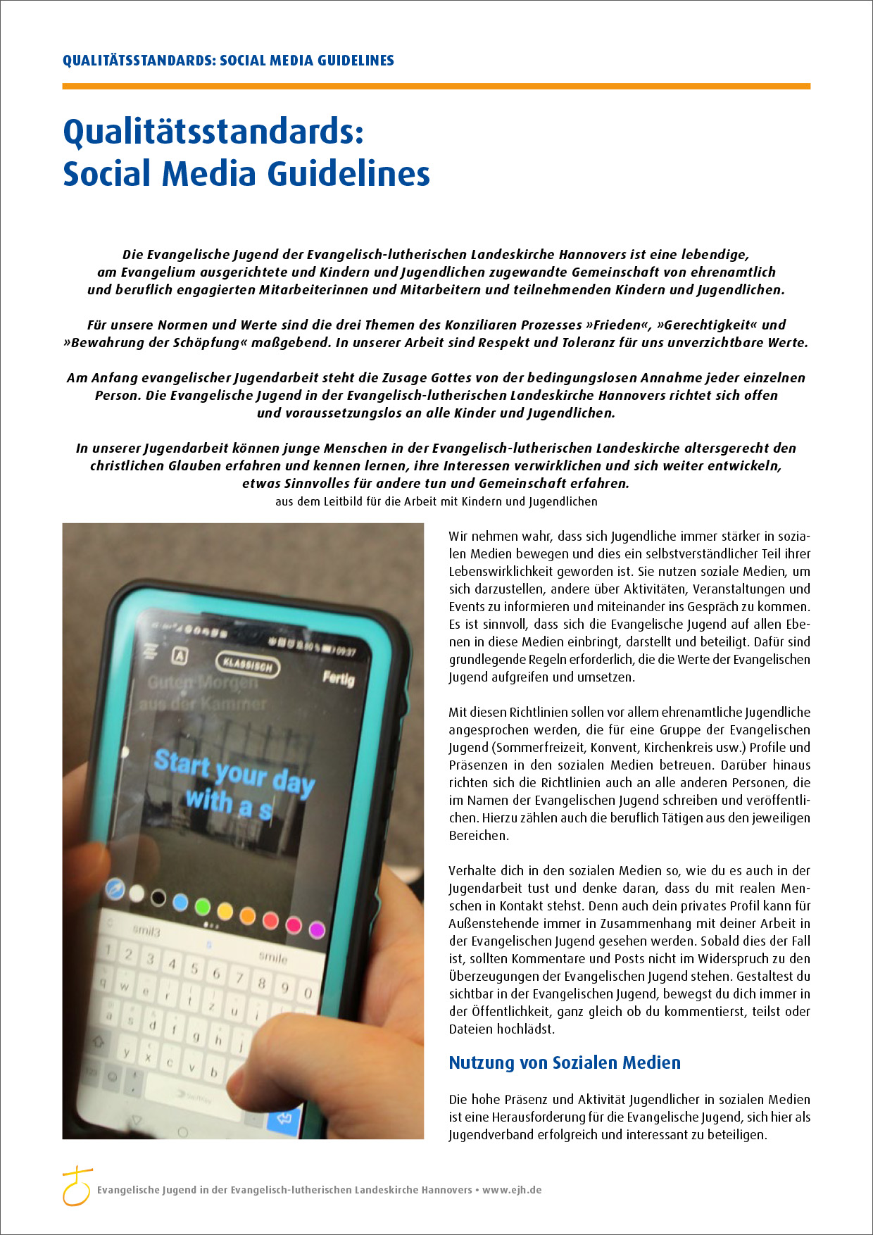 „Social Media Guidelines“