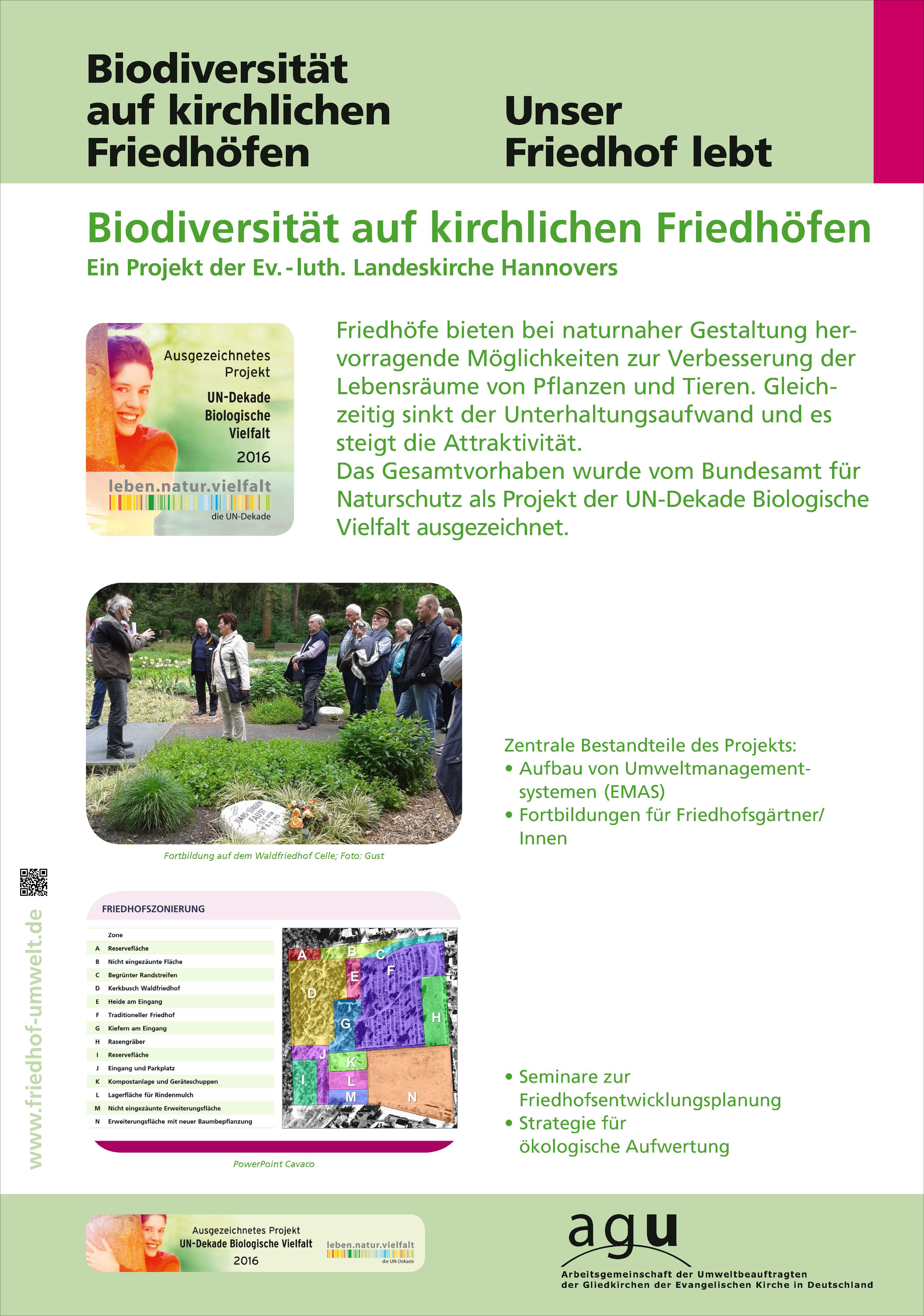 Verleih: Ausstellung „Biodiversität auf kirchlichen Friedhöfen (AGU)“