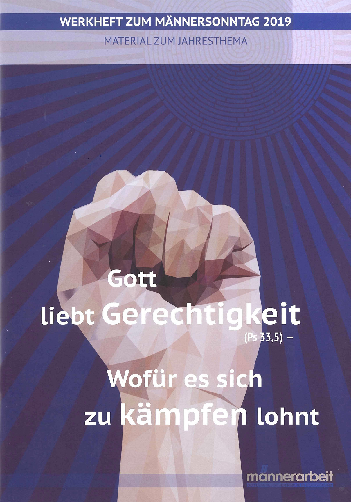 Werkheft zum Männersonntag 2019