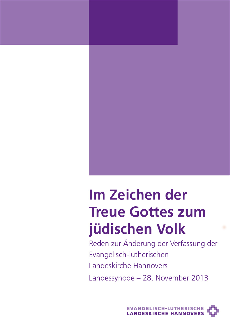 Redebeiträge: Änderung der Verfassung der Ev.-luth. Landeskirche Hannovers – PDF-Version